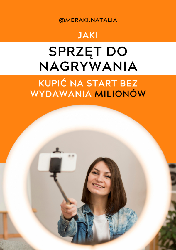 Ebook ,,Jaki sprzęt do nagrywania kupić na start bez wydawania milionów"